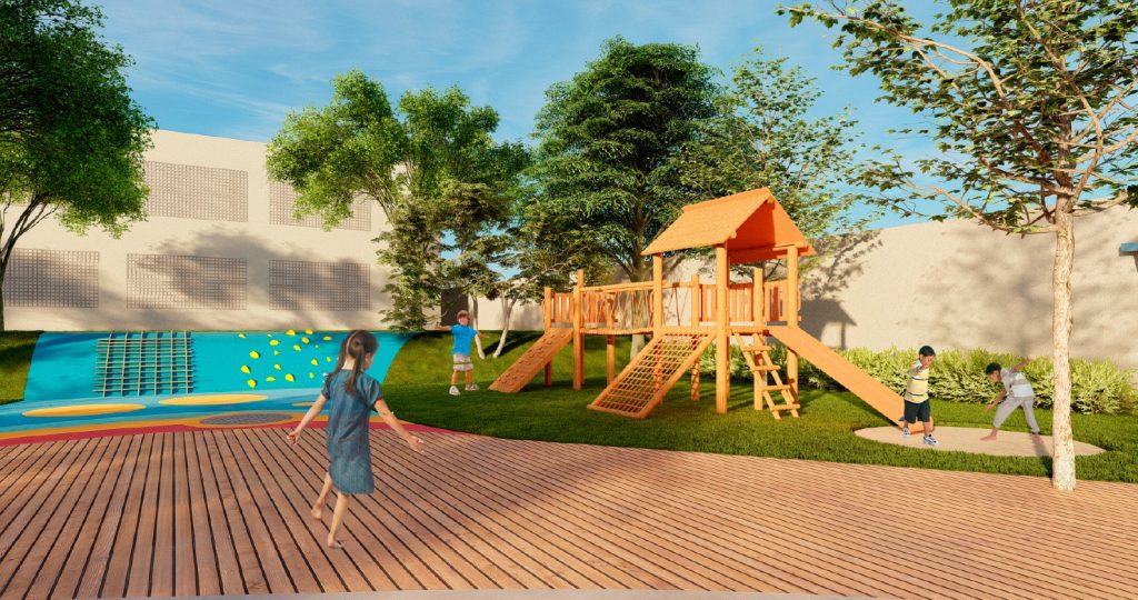 Novo parque PGD: um convite à brincadeira criativa e nada óbvia